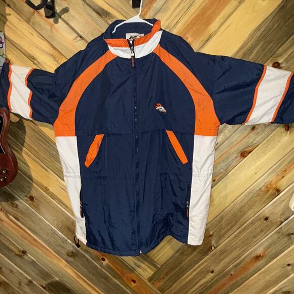 Vintage Denver Broncos Pro Star Winter Jacket/Parka Mens 4XL NFL Logo Athletic🔥 - Picture 1 of 14